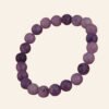 Amethyst Bracelet + 5 Mukhi Rudraksha Free