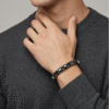 MAGNETIC HEMATITE BRACELET FOR STRESS RELIEF AND ENERGY BALANCE