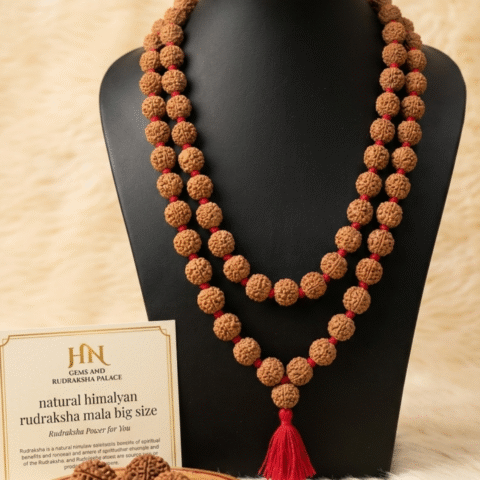 Natural Himalayan Rudraksha Mala