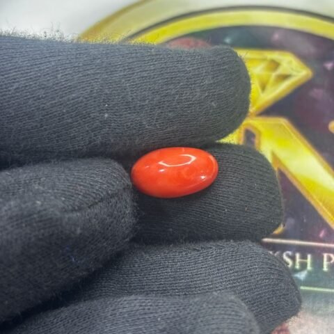 RED CORAL- MOONGA(ITALIAN) - 9.595 CT