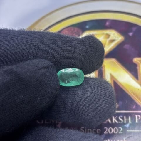 EMERALD STONE - PANNA(ZAMBIA) - 3.930 CT