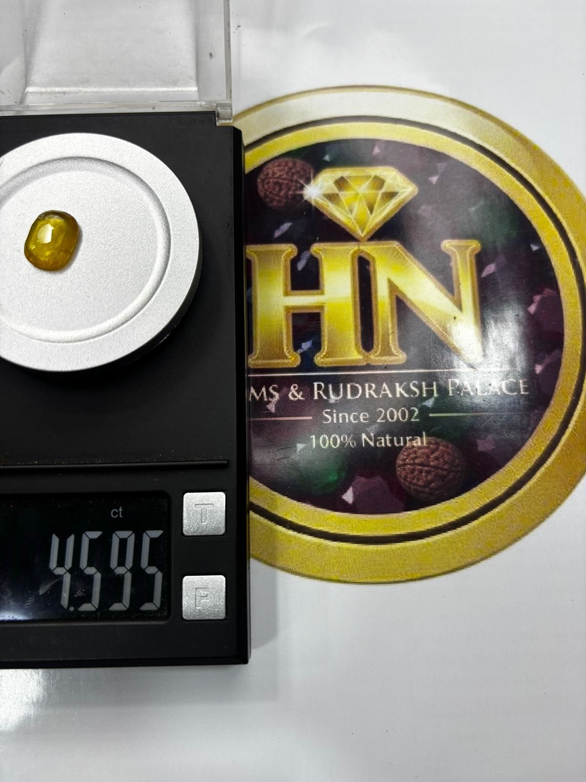 YELLOW SAPPHIRE - PUKHRAJ (BANGKOK) - 4.595 CT - Image 5