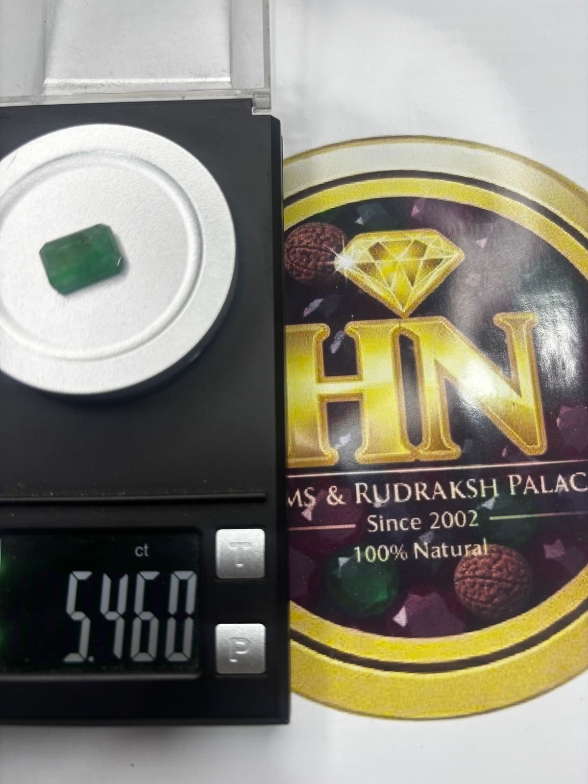 EMERALD STONE - PANNA(ZAMBIA) - 5.460 CT - Image 6