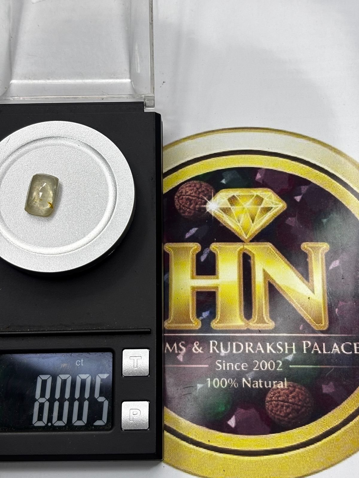 YELLOW SAPPHIRE - PUKHRAJ (SRI LANKA) - 8.005 CT - Image 6