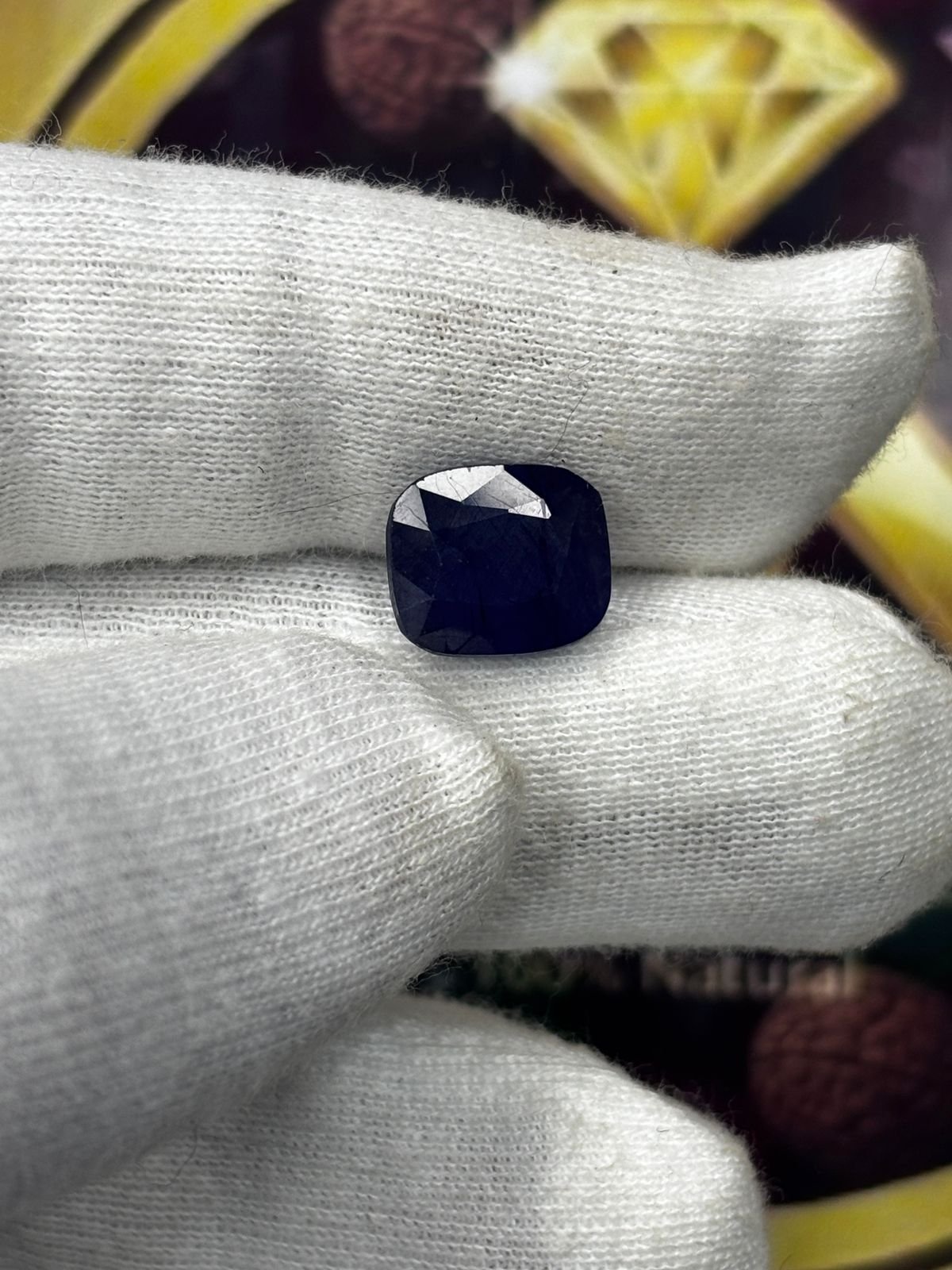 BLUE SAPPHIRE - NEELAM (BANGKOK) - 7.430 CT - Image 2