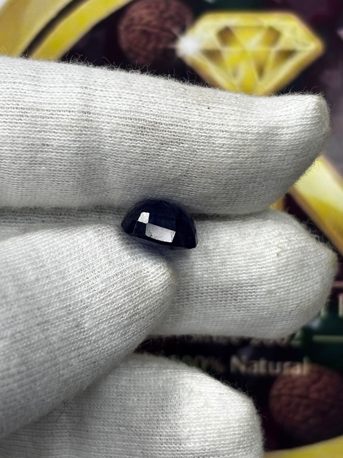 BLUE SAPPHIRE - NEELAM (BANGKOK) - 7.430 CT - Image 3