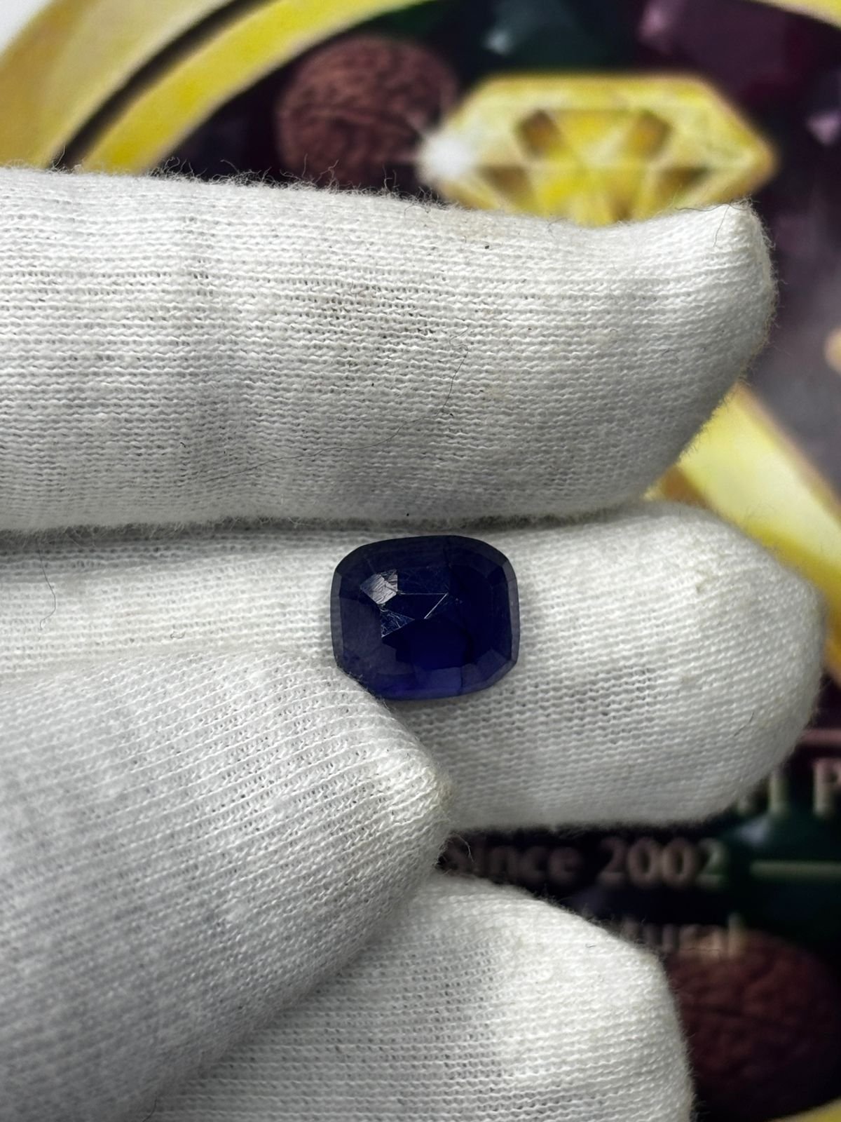 BLUE SAPPHIRE - NEELAM (BANGKOK) - 7.430 CT