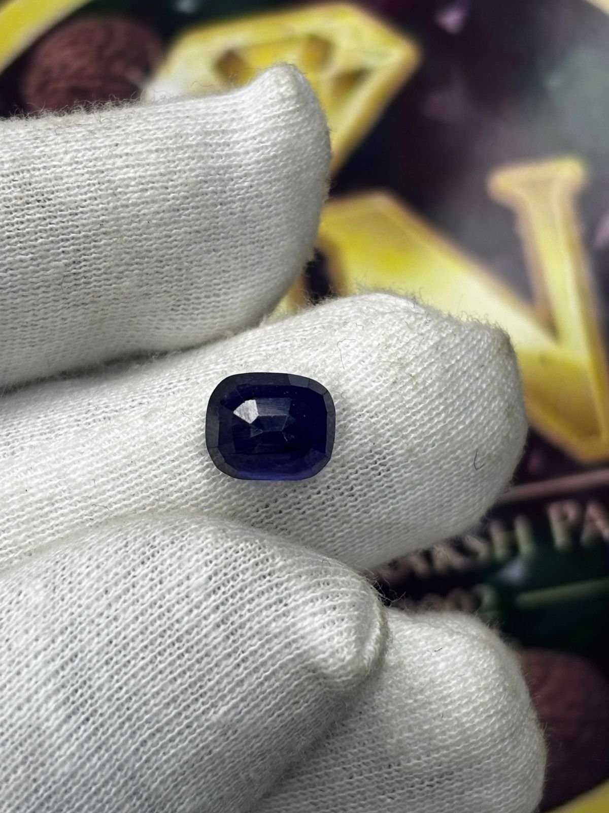 BLUE SAPPHIRE - NEELAM (BANGKOK) - 4.185 CT - Image 2
