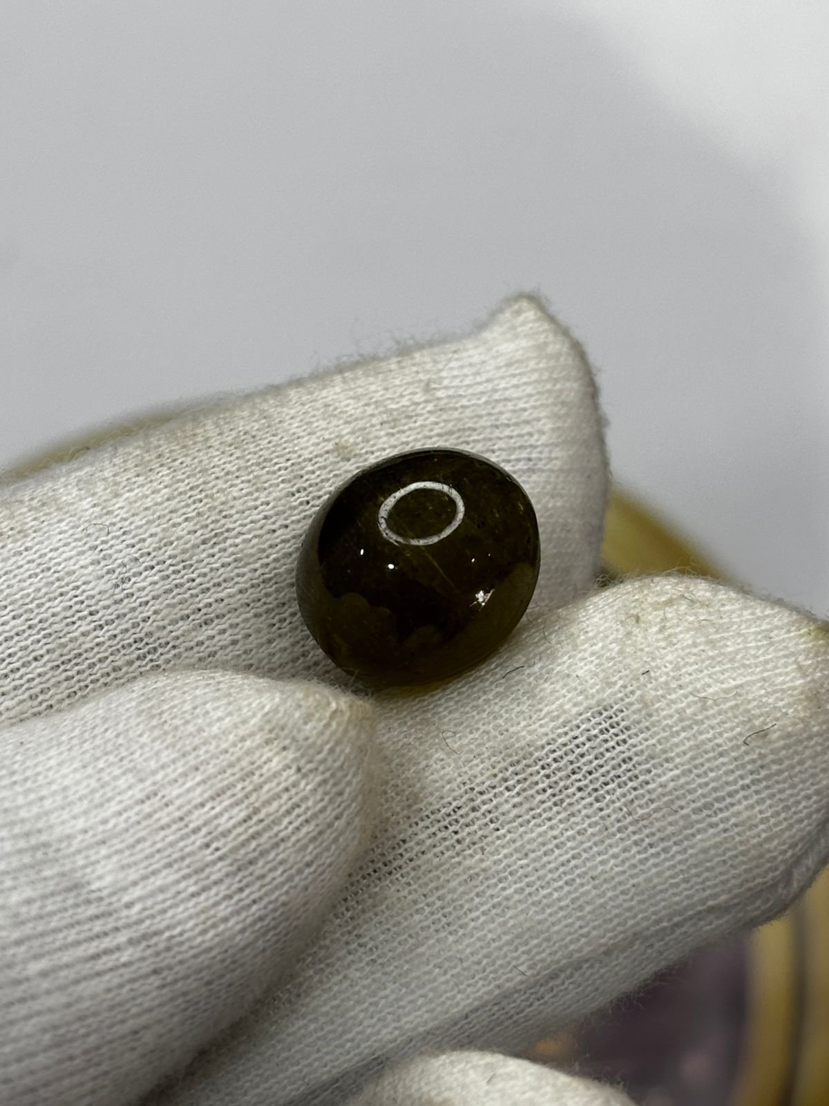 CAT'S EYE - LAHSUNIYA(SRI LANKA) - 18.195 CT - Image 4