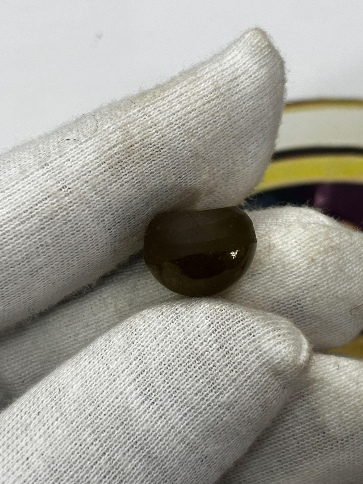 CAT'S EYE - LAHSUNIYA(SRI LANKA) - 18.195 CT - Image 3