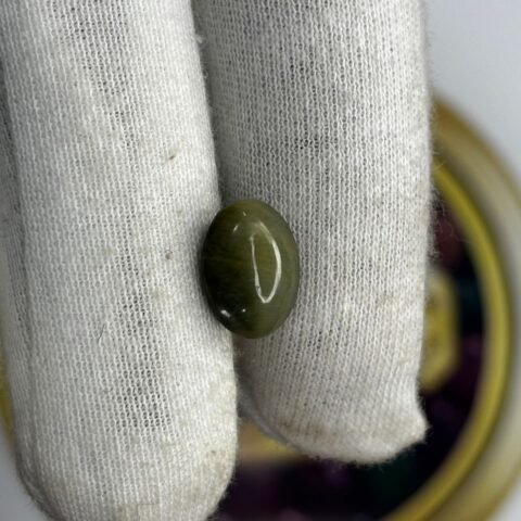 CAT'S EYE - LAHSUNIYA(AFRICAN) - 3.845 CT